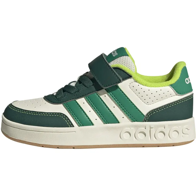 Adidas Originals Off White/Collegiate Green/Court Green Breakbase C Sneakers 7