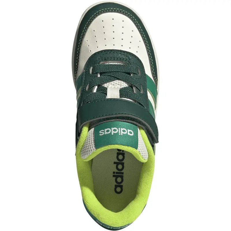 Adidas Originals Off White/Collegiate Green/Court Green Breakbase C Sneakers 9