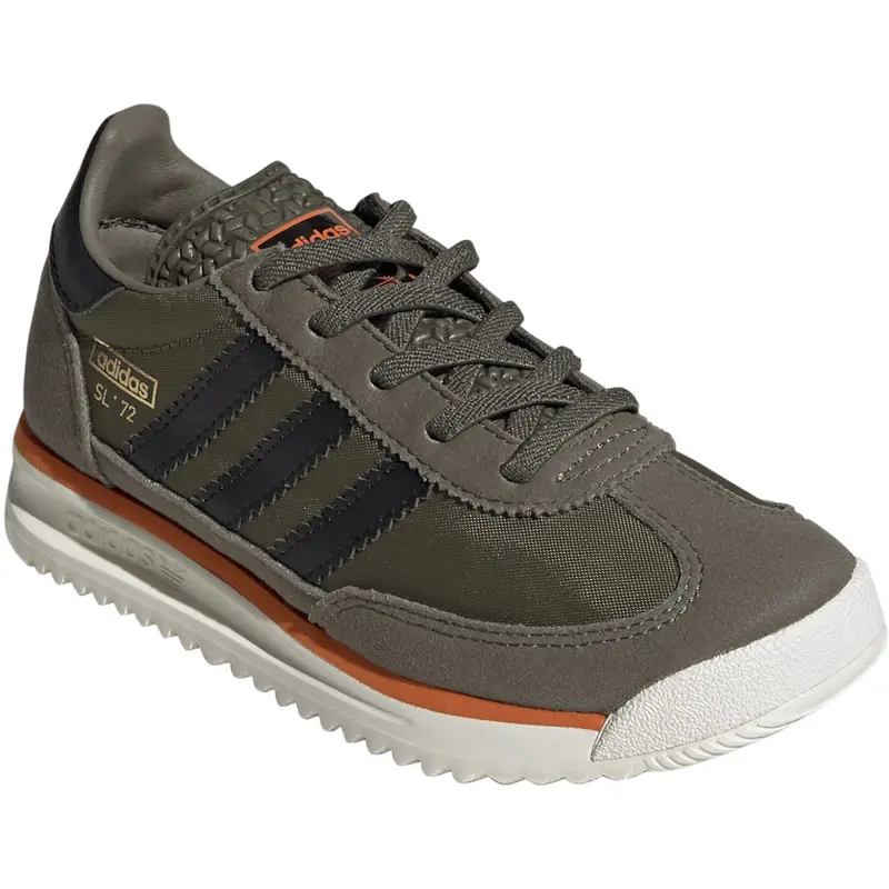 Adidas Originals Olive Strata/Core Black/Pure Orange Sl 72 Rs El C Sneakers 2