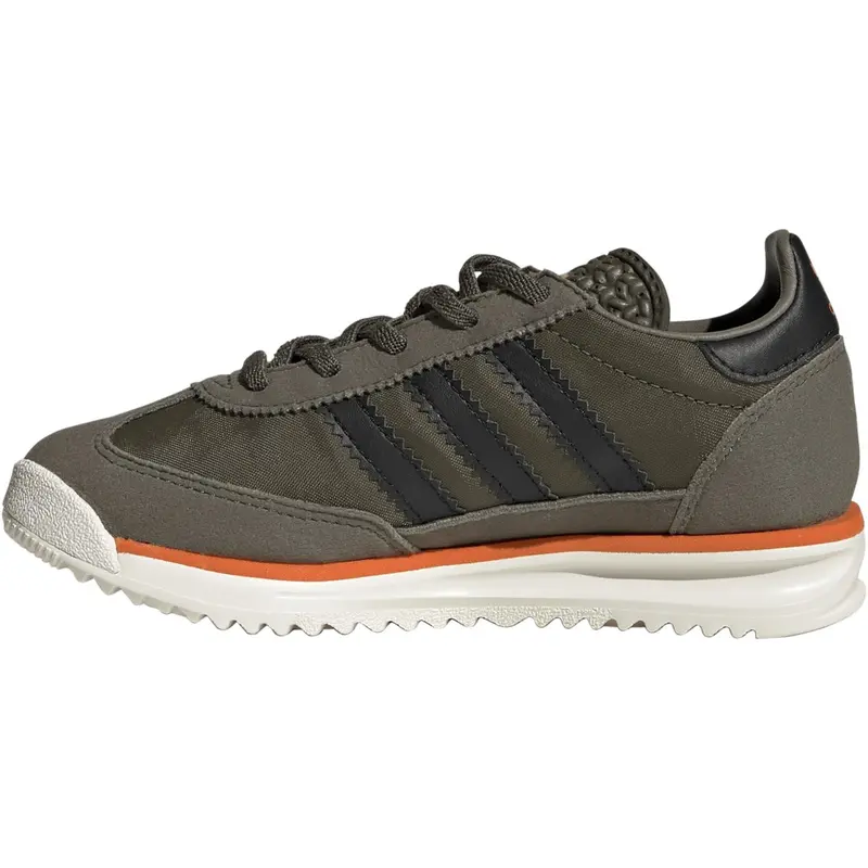 Adidas Originals Olive Strata/Core Black/Pure Orange Sl 72 Rs El C Sneakers 7