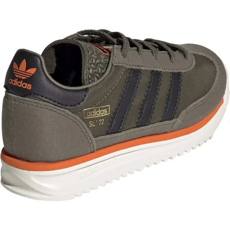 Adidas Originals Olive Strata/Core Black/Pure Orange Sl 72 Rs El C Sneakers 8