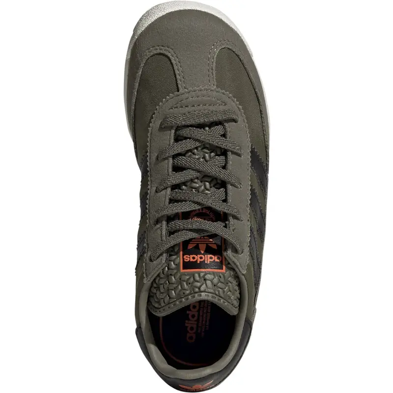 Adidas Originals Olive Strata/Core Black/Pure Orange Sl 72 Rs El C Sneakers 9