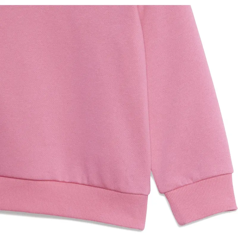 Adidas Originals Pink Fusion/White I Lin Fl Jog Sweat Sæt 4