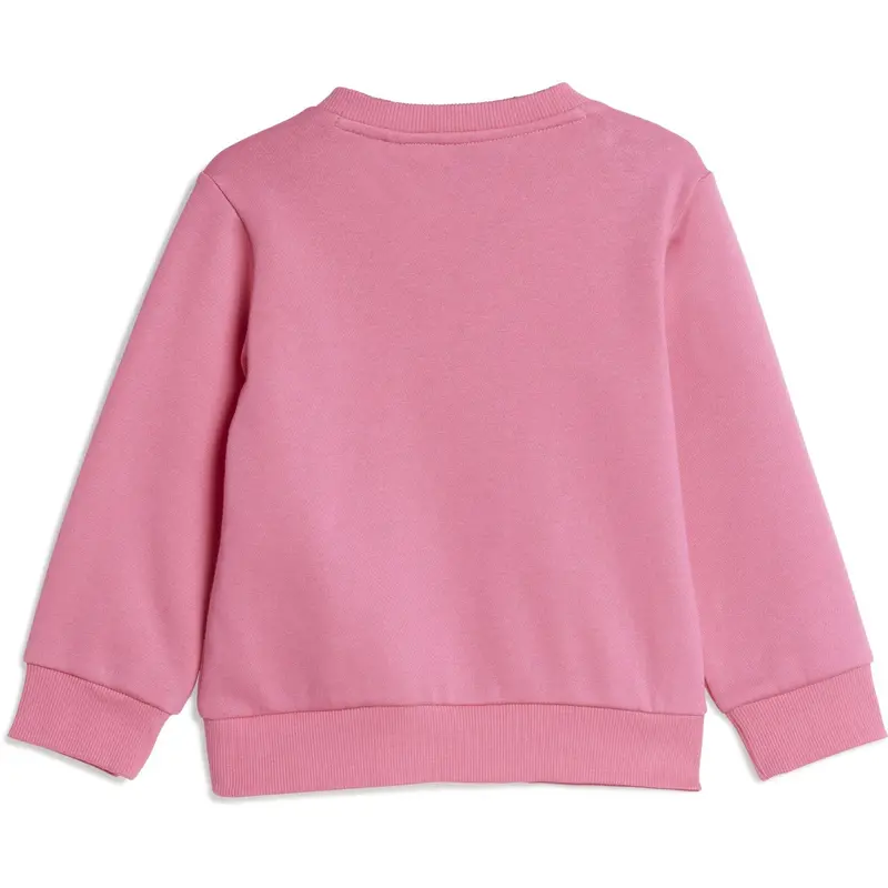 Adidas Originals Pink Fusion/White I Lin Fl Jog Sweat Sæt 5