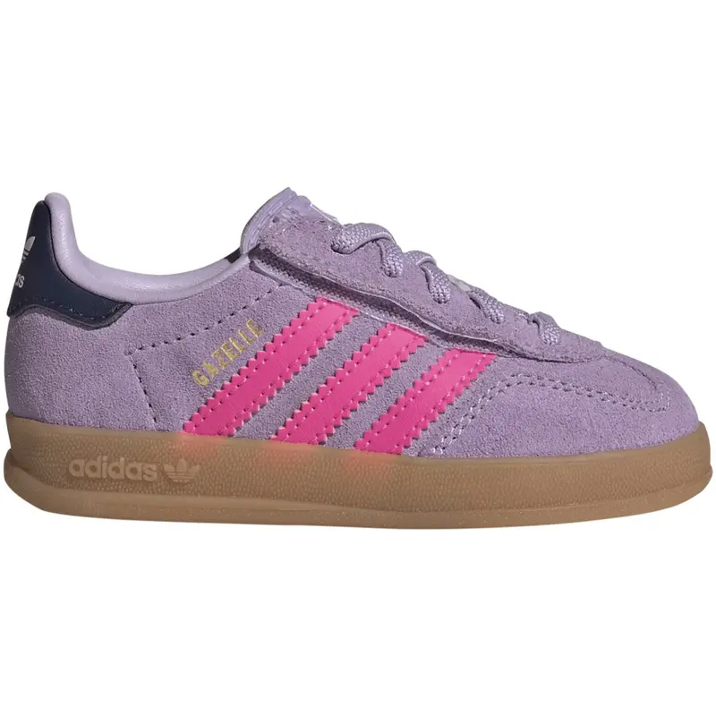 Adidas Originals Powder Plum/Lucid Pink/Gum 2 Gazelle Indoor Cf El I Sneakers 1