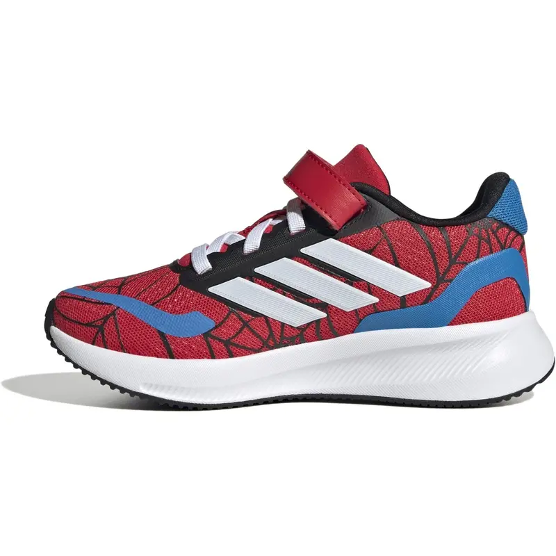 Adidas Originals Pure Ruby/Ftwr White/Bright Blue Runfalcon Spider-Man El C Sneakers 6