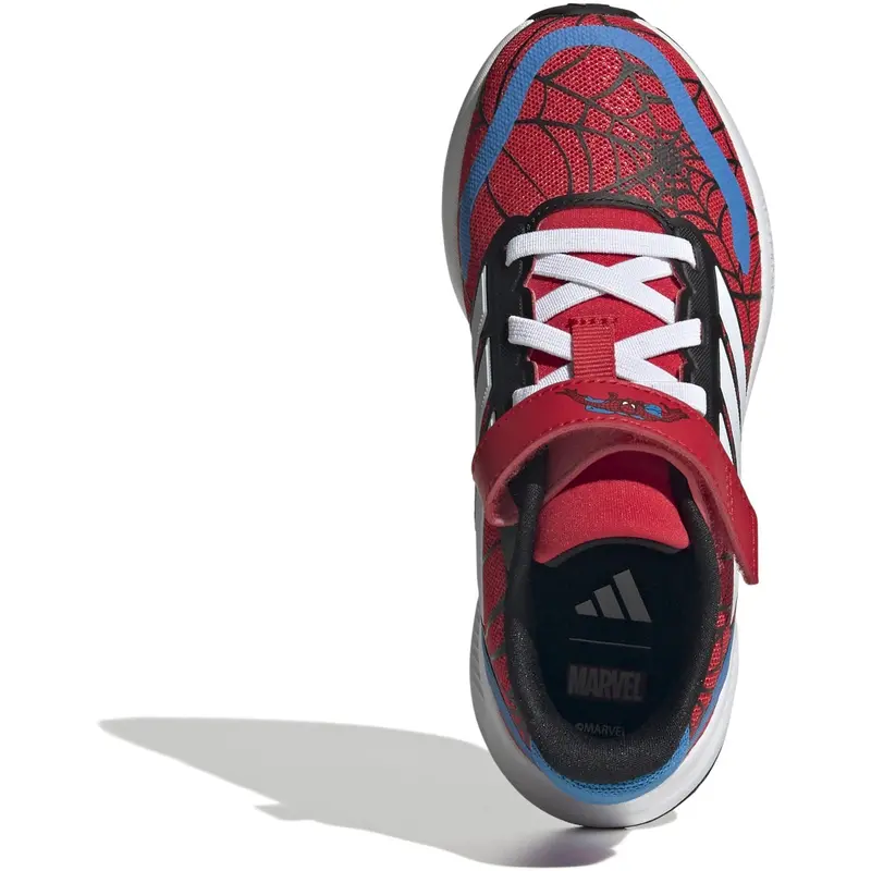 Adidas Originals Pure Ruby/Ftwr White/Bright Blue Runfalcon Spider-Man El C Sneakers 7