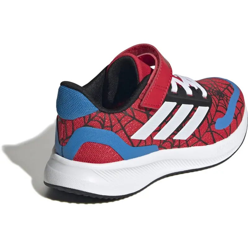 Adidas Originals Pure Ruby/Ftwr White/Bright Blue Runfalcon Spider-Man El C Sneakers 9