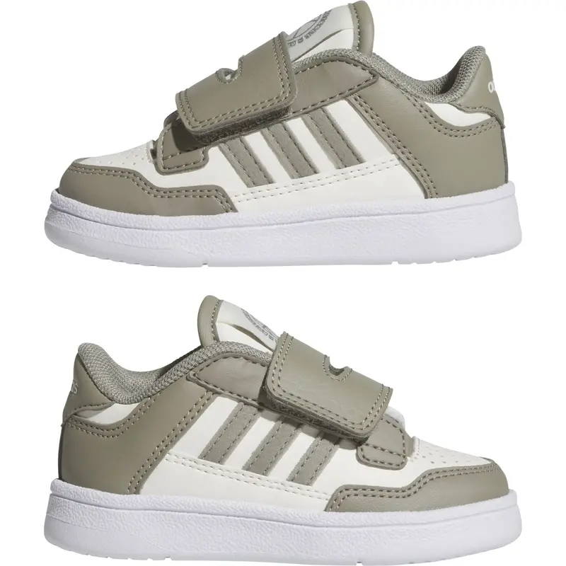 Adidas Originals Silver Pebble/Cloud White/Ftwr White Rapid Court Cf I Sneakers 6