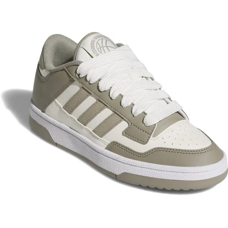 Adidas Originals Silver Pebble/Cloud White/Ftwr White Rapid Court Low J Sneakers 2