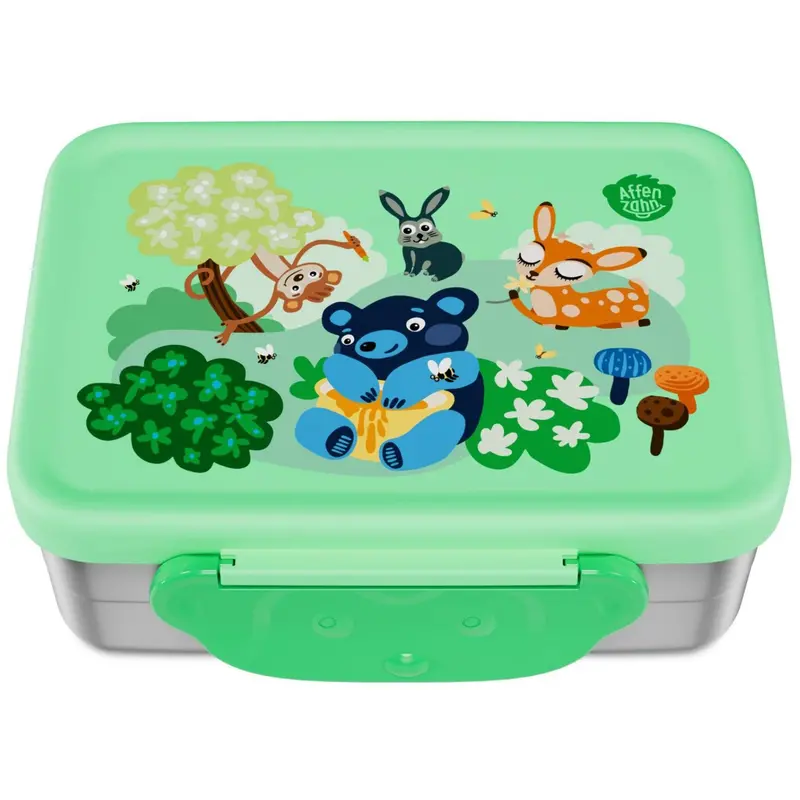 Affenzahn Mighty Meadow Lunchbox Rustfrit Stål 1