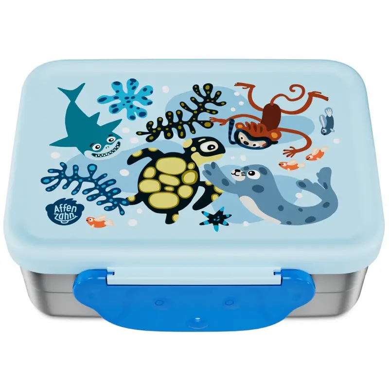 Affenzahn Unbelievable Underwater World Lunchbox Rustfrit Stål 1