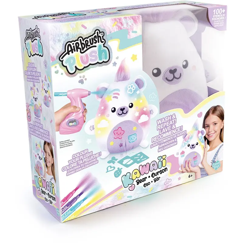 Airbrush Plush Kawaii Bjørn 1
