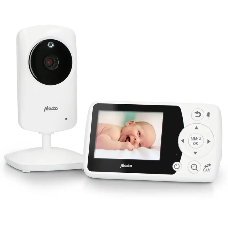 Alecto Video Babyalarm Med 2,4 Tommer Farve Display 1