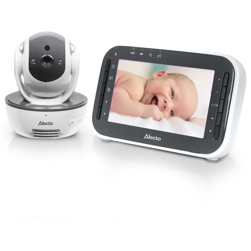 Alecto Video Babyalarm Med 4,3 Tommer Farve Display 1