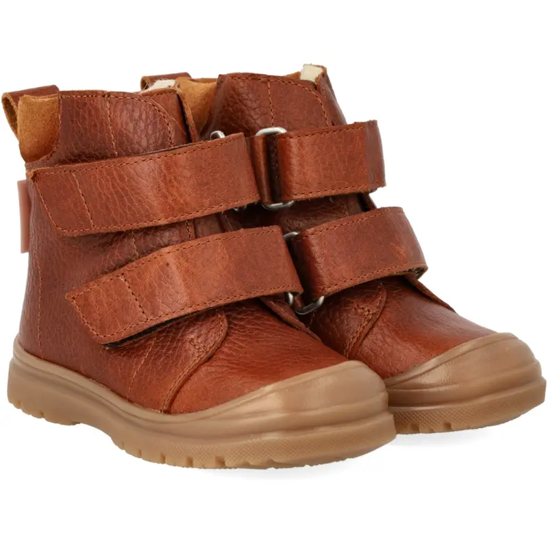 Angulus Cognac/Cognac Begynder Tex-Støvle Med Blødt Merino Uldfoer 1