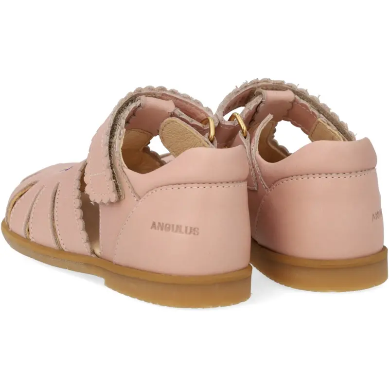 Angulus Rosebud Sandal Med Lukket Tå Og Sommerfugl 2