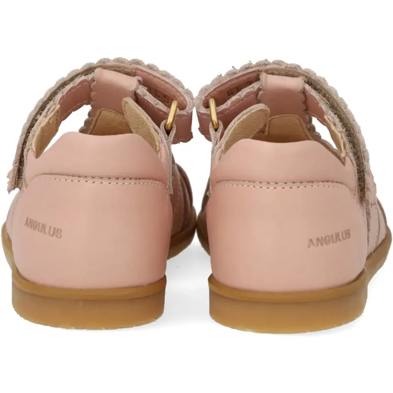 Angulus Rosebud Sandal Med Lukket Tå Og Sommerfugl 3