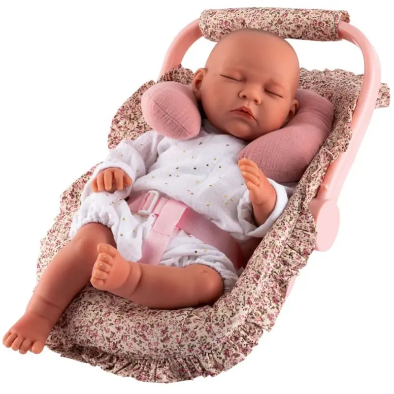 Así Martina Kollektion - Autostol Med Nakkepude, Til Dukker 36–46 Cm 1