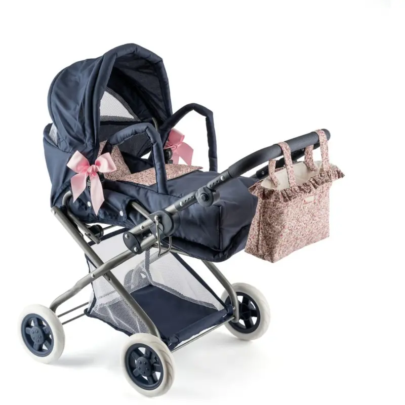 Así Martina Kollektion - Barnevogn, Lift Og Klapvogn I Ét, Til Dukker 40–46 Cm 1