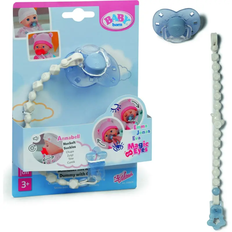 Baby Born Sut Med Klips Blue 1