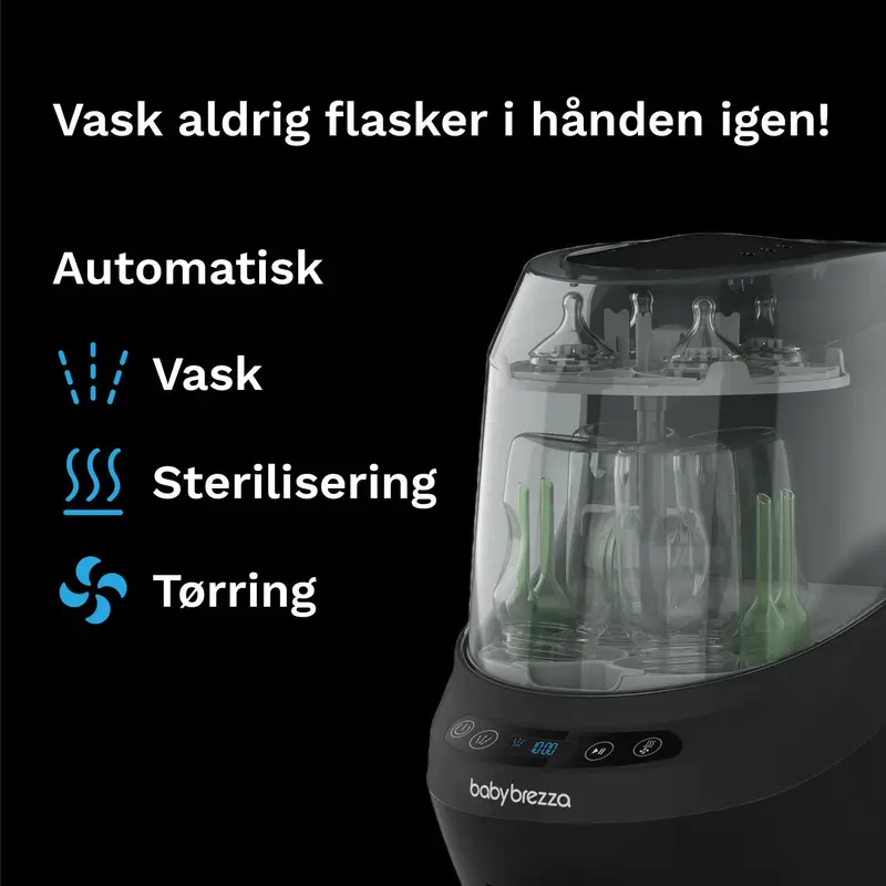 Baby Brezza Black Flaske Washer Pro 2