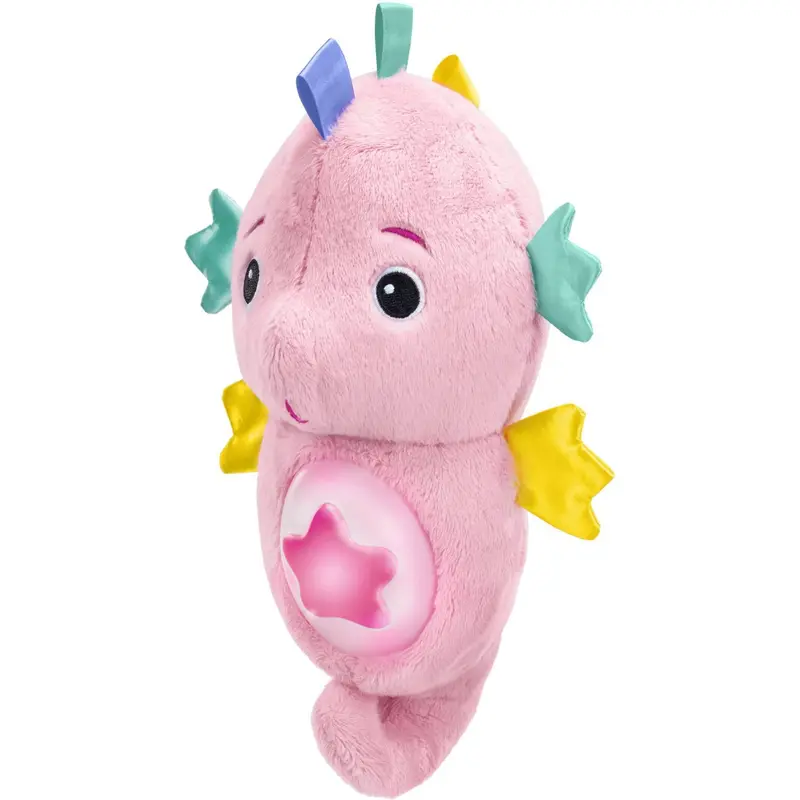 Baby Einstein Pink Sea Dreams Seahorse™ Plys Soother 1