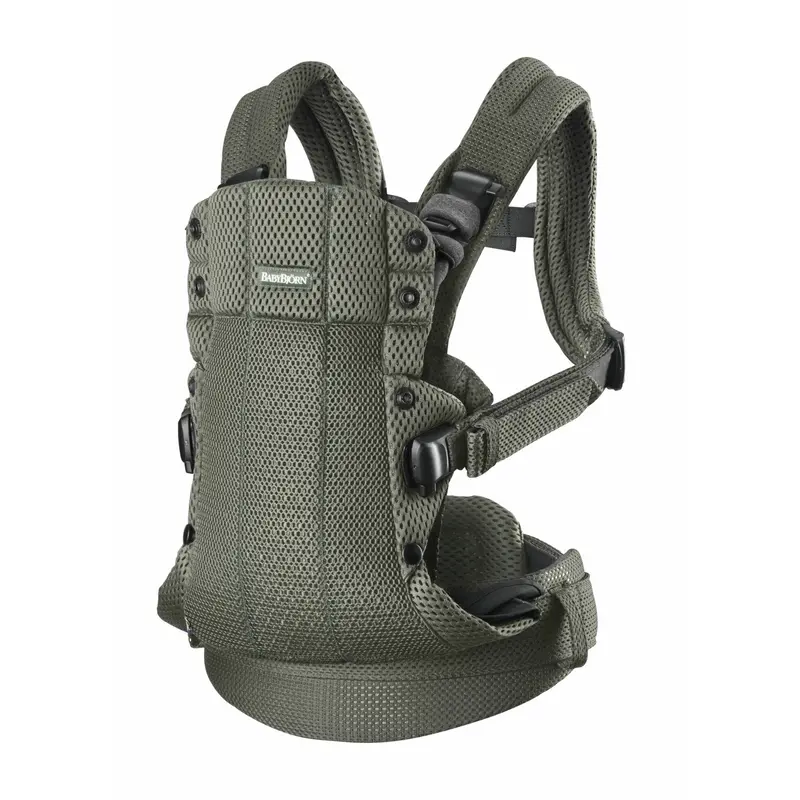 Babybjörn Dark Green Baby Bæresele Harmony 1