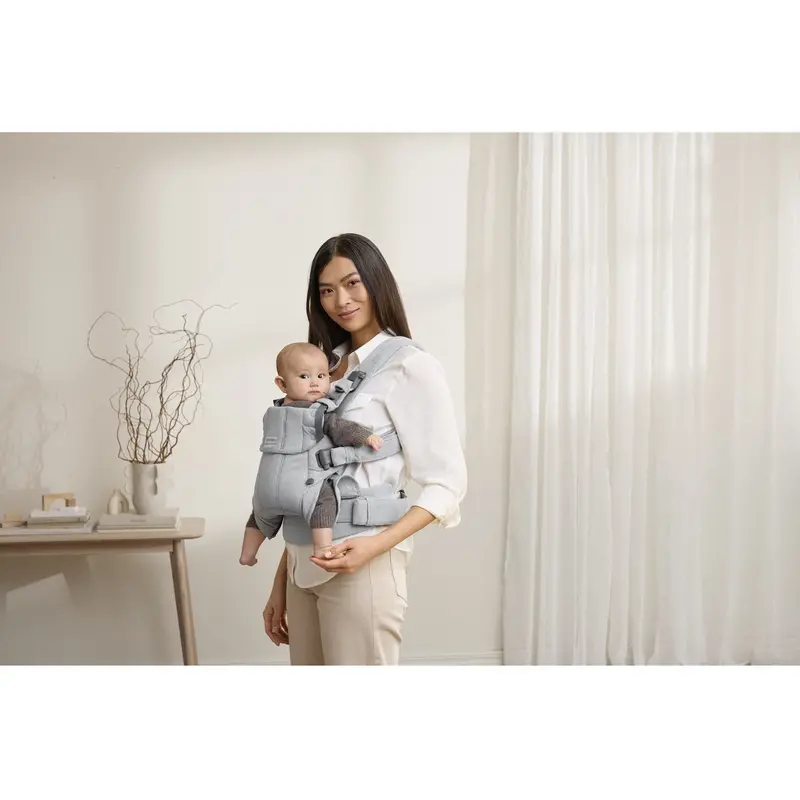 Babybjörn Light Grey Bæresele Harmony Mélange 2