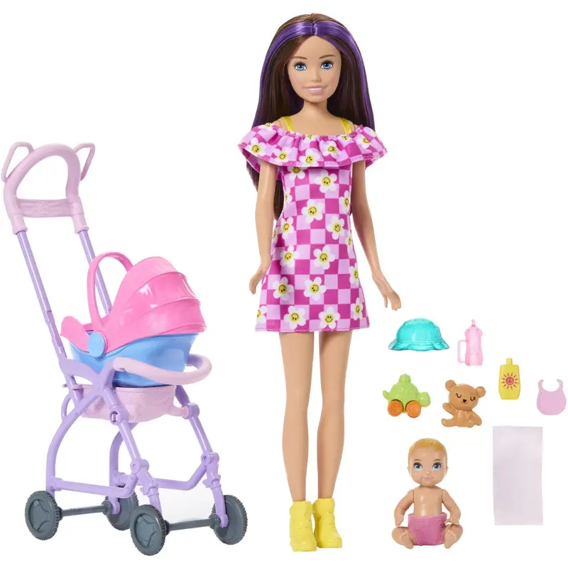 Barbie® Babysitting Skipper Legesæt 1