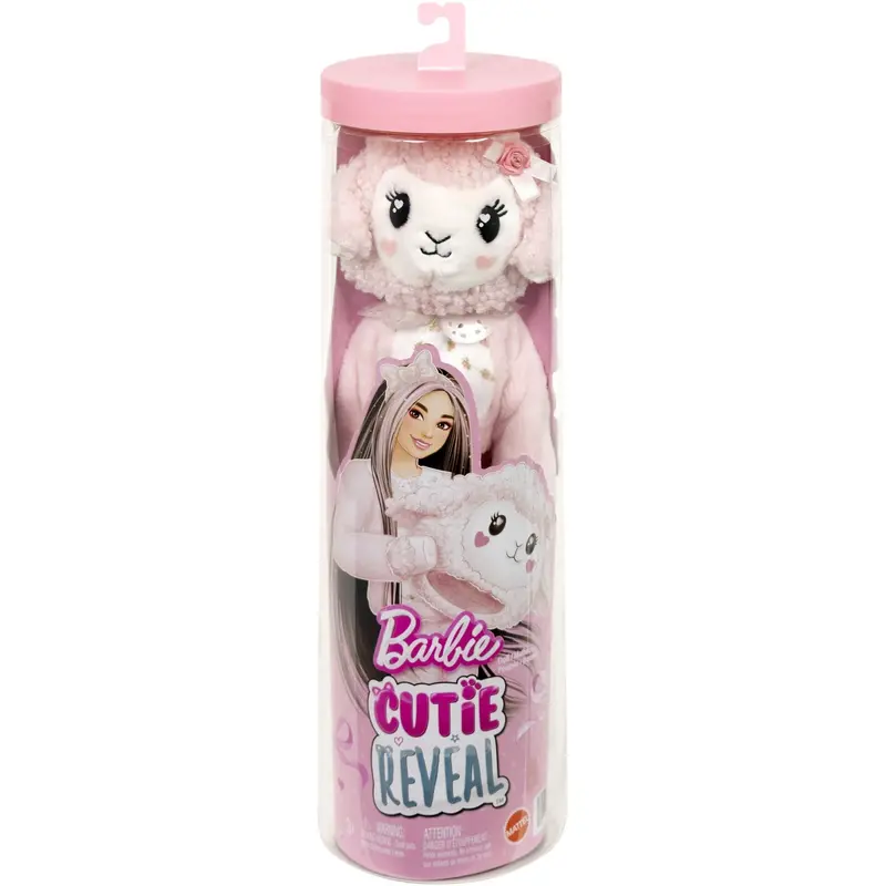Barbie® Cutie Reveal Søde Sløjfer Lyserød Lam 1
