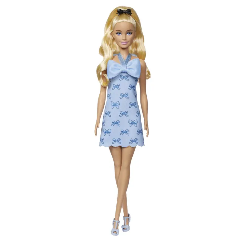 Barbie® Fashionista Dukke Blå Sløjfer 2
