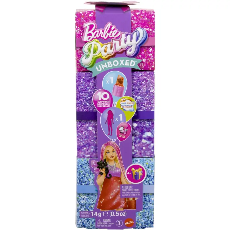 Barbie® Glamparty Unboxed Rød Original Dukke 1