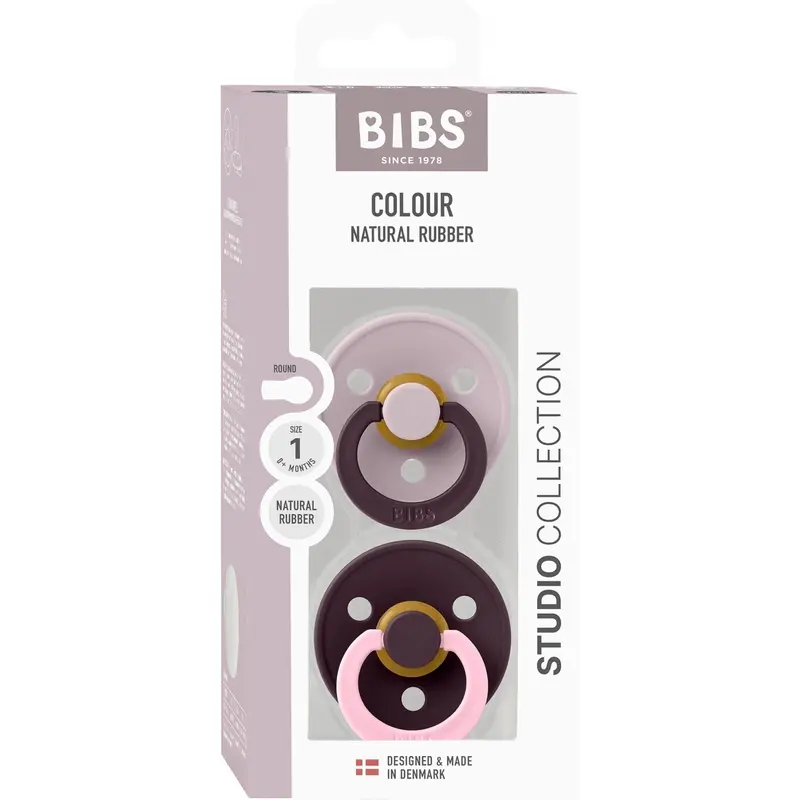 Bibs Dusky Lilac Sut Studio Colour 2-Pak Fusion Latex Plum Mix 1