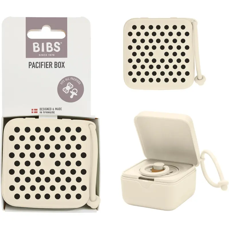 Bibs Ivory Black Studio Sutteboks Polka Ivory Black 1
