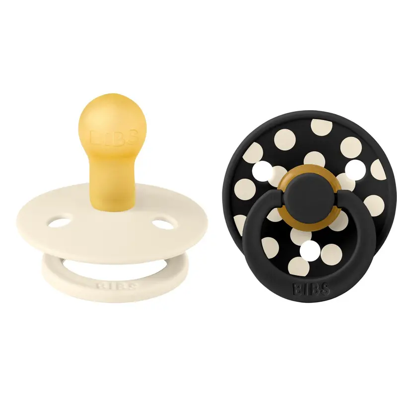 Bibs Ivory/Black Sut Studio Colour 2-Pak Polka Latex 2