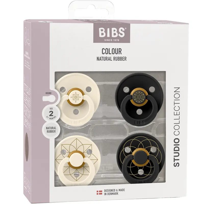 Bibs Ivory Gold Black Gold Sut Studio Colour 4 Pak Noor & Layl Latex 1
