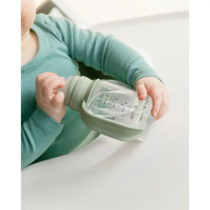Bibs Sage Baby Sippy Flaske Spout Round Silikone Slow Flow 2