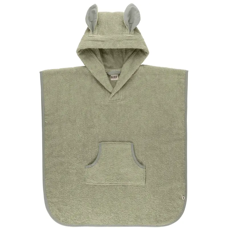Bibs Sage Kangaroo Poncho Toddler 1