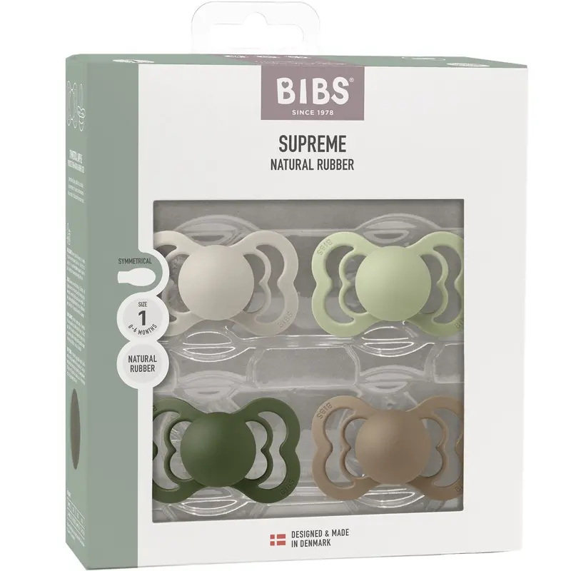 Bibs Sand/Sage/Hunter Green/Dark Oak Sut Supreme 4-Pak Latex 1