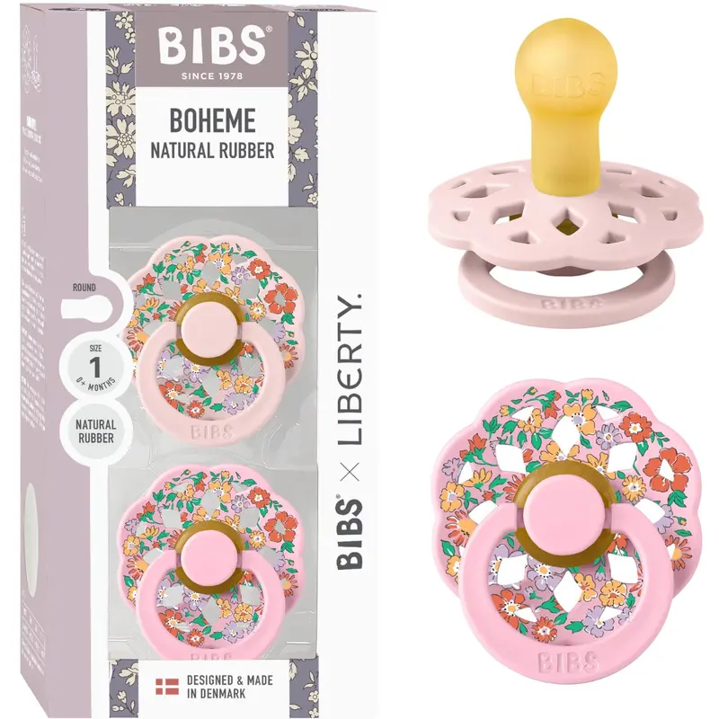 Bibs X Liberty Blossom Mix Sut Boheme 2-Pak Oscar Meadow Latex 1