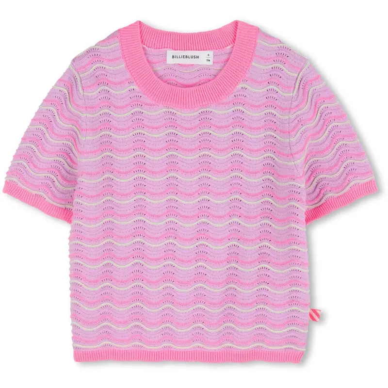 Billieblush Lilac Kort Ærmer Sweater, Jumper 1