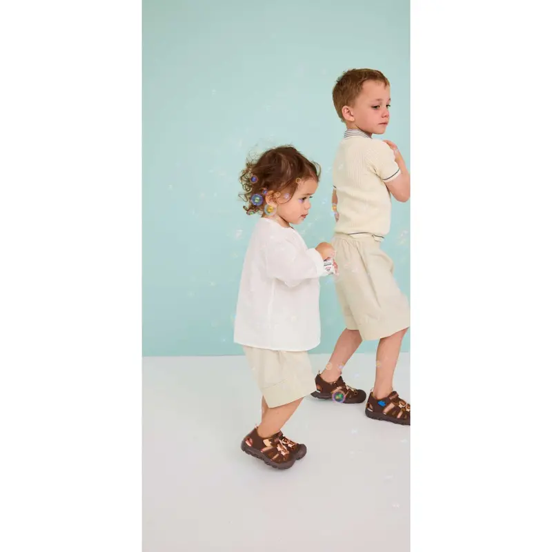 Bisgaard Cacao Beige Parker Sandal 11