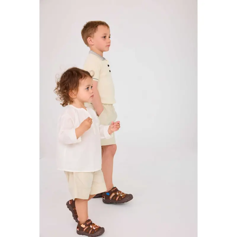 Bisgaard Cacao Beige Parker Sandal 9