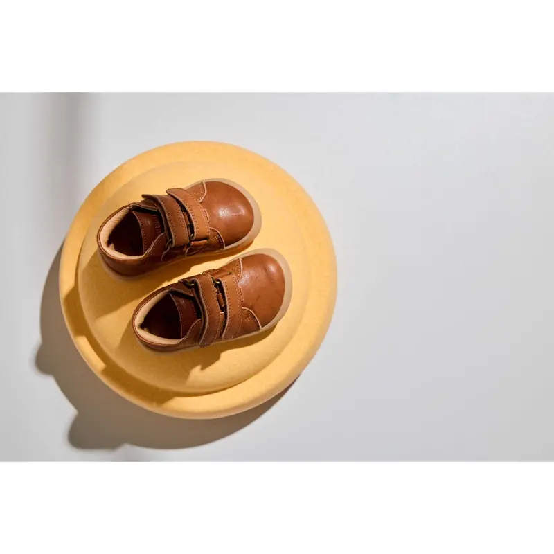 Bisgaard Cognac Barefoot Dex First Step Sko 10