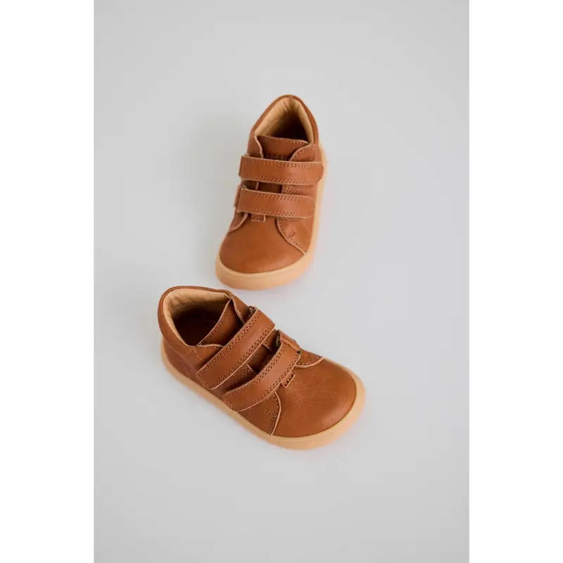 Bisgaard Cognac Barefoot Dex First Step Sko 7