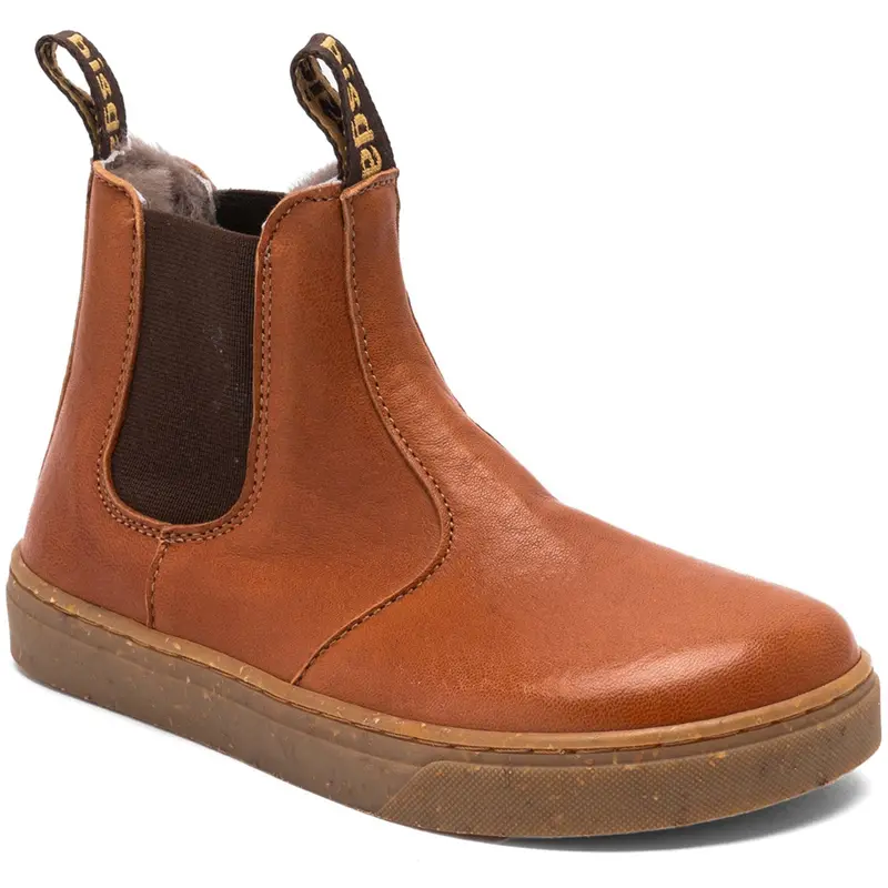 Bisgaard Cognac Barefoot Ene Lamb Støvler 1