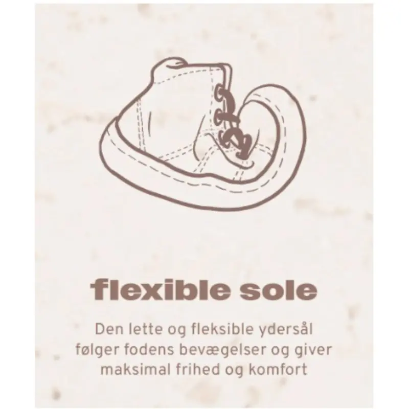 Bisgaard Cognac Barefoot Ene Lamb Støvler 9