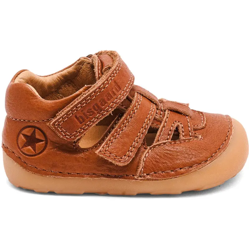Bisgaard Cognac Barefoot Tate Sandal 5