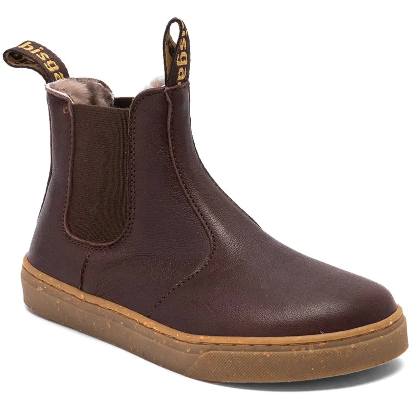 Bisgaard Dark Brown Barefoot Ene Lamb Støvler 1